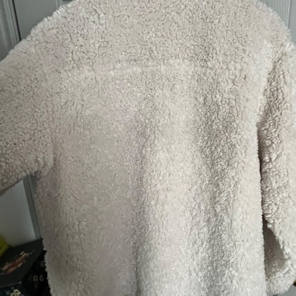 Marc Cain reversible FAUX shearling coat, Size 8 - Picture 2 of 10